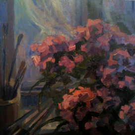 Мастерская,ночь