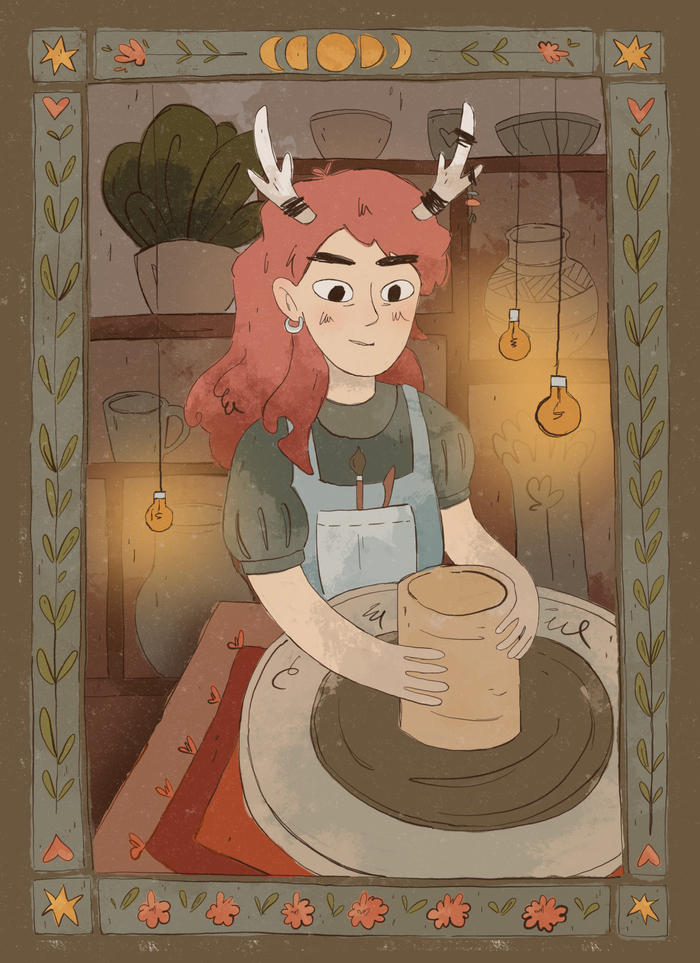 В мастерской