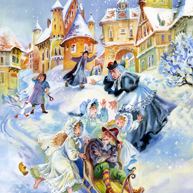 Санный поезд