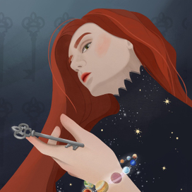 Иллюстрация для челленджа «Девять дев»