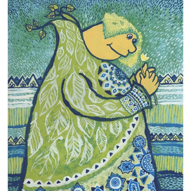 Книжная иллюстрация"Апрель"