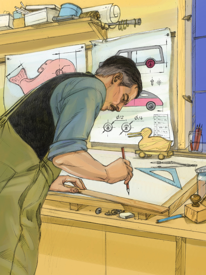 Иллюстрация для книги"Лего"