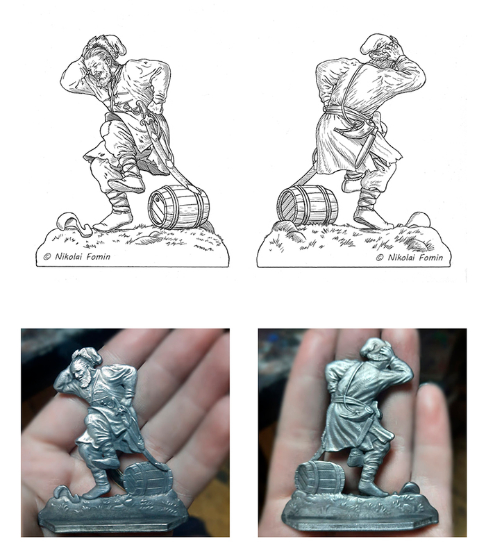 Казак пляшет.