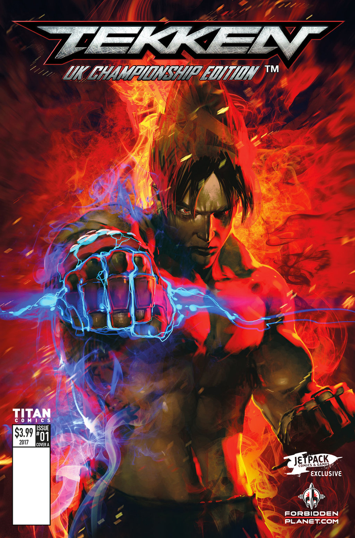 обложка для комикса Tekken