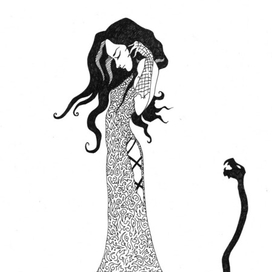 Snake from the shadow