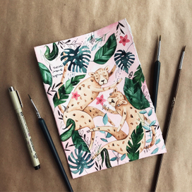 Влюблённые гепарды