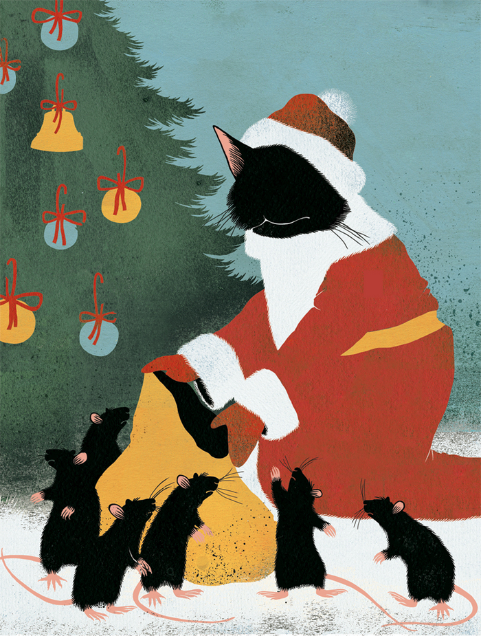 Новогодняя открытка