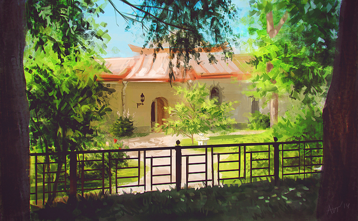 Летний скетч_1