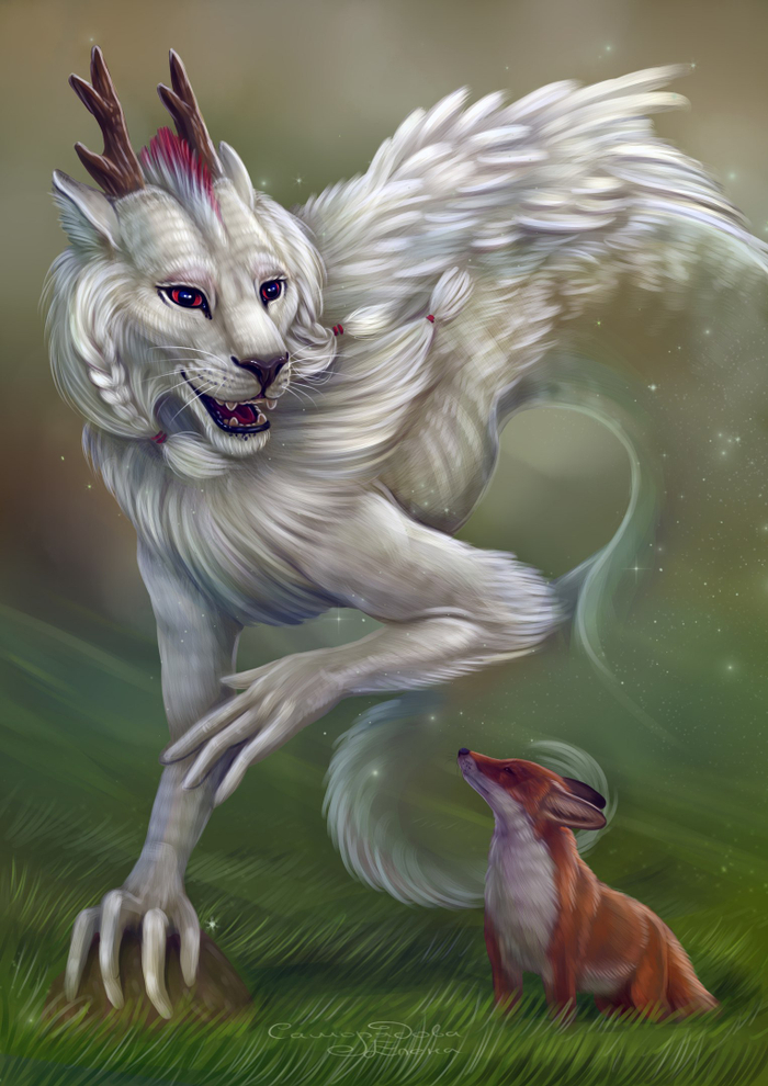 Дух Ветра и лис