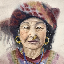 Портрет перуанки