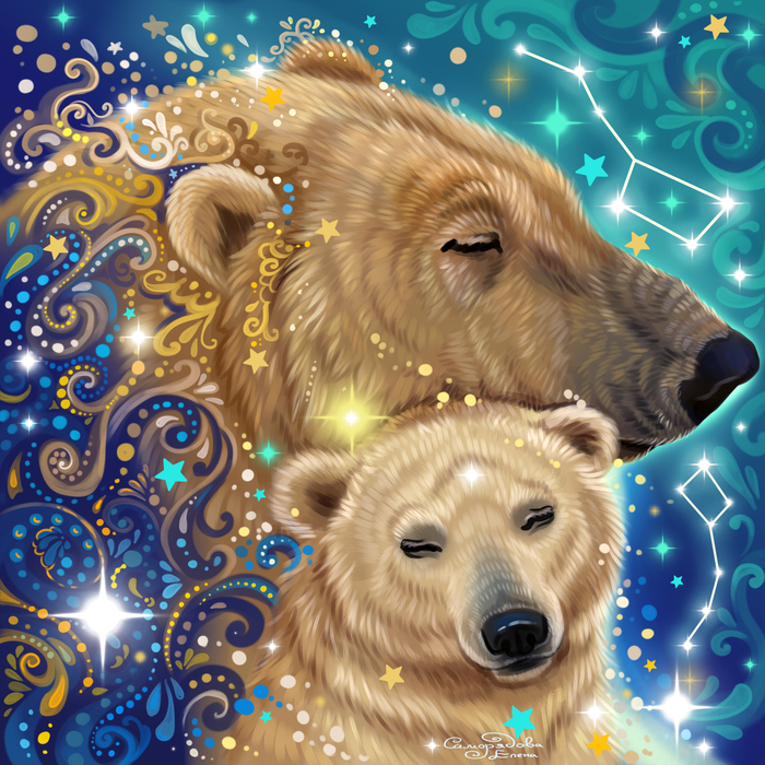 Созвездие большой медведицы