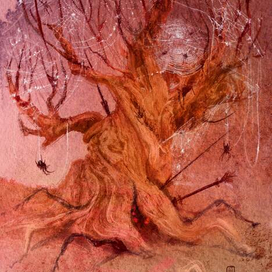 Ходячее сухое дерево