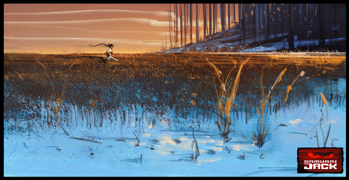 Небольшой фанарт к самураю Джеку