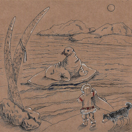 Тюленья шкура - старый тюлень