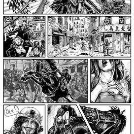 Страница комикса Lost of Confusion 