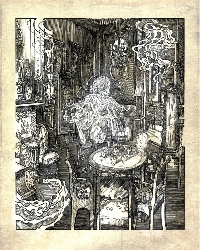 встреча с Привидением...