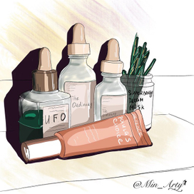 Фэшнморт в стиле флэт