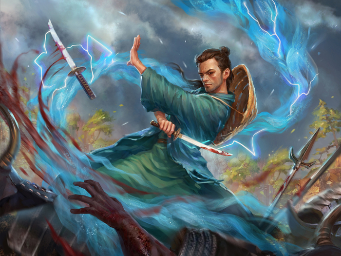 Lord of Wind. The Flesh and blood's card fanart