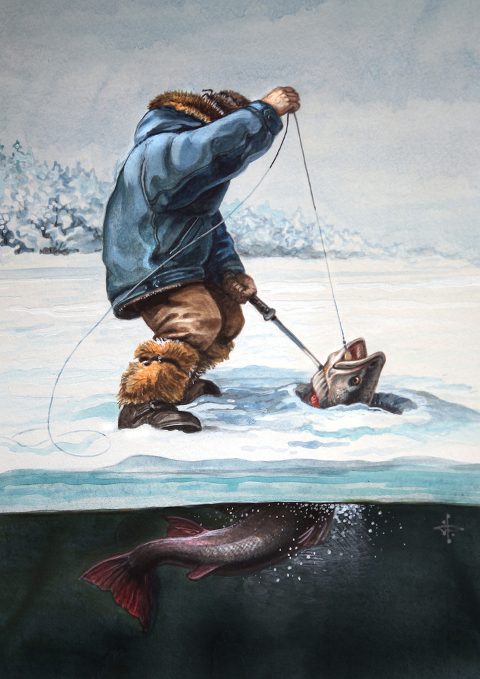 Маленький , но удачливый...!