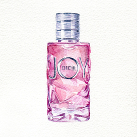 Dior Joy акварелью