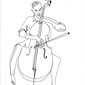 Музыкант. Виолончель