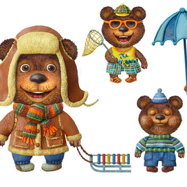 "Медвежонок" персонаж