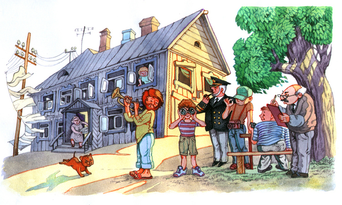 Драгунский_ Старый дом