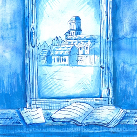 Снежная королева. Вид из окна