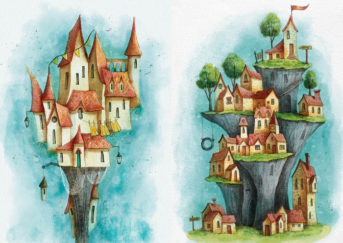 Волшебные города