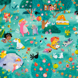 Мозаика Kids "Единороги"