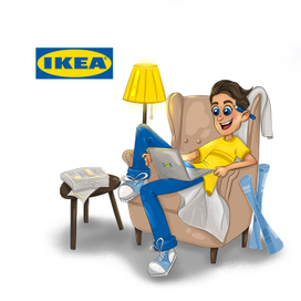 Бренд персонаж для IKEA