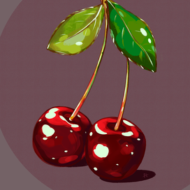 Иллюстрация "Вишни"