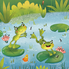 Кто где живёт? (книжка с окошками)