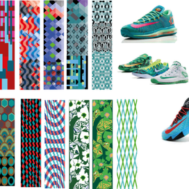 Дизайн паттенов для носков и текстиля