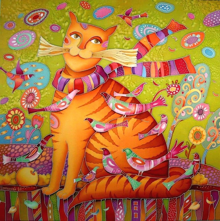 "Романтический кот"