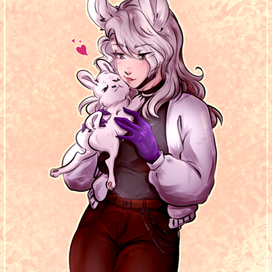 Девушка-кролик