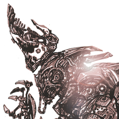 концепт для VALENS (игра) рыбодроид 