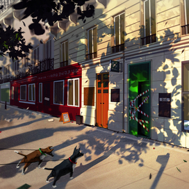 Иллюстрация в свободное время v4