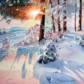 ,,Зимняя сказка накануне весны,,