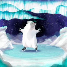 На северном полюсе