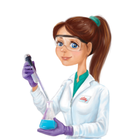 Лаборантка