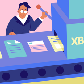 Иллюстрация для бизнес-статьи для OSOME