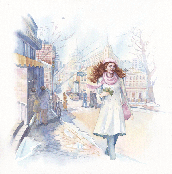 Весна в городе