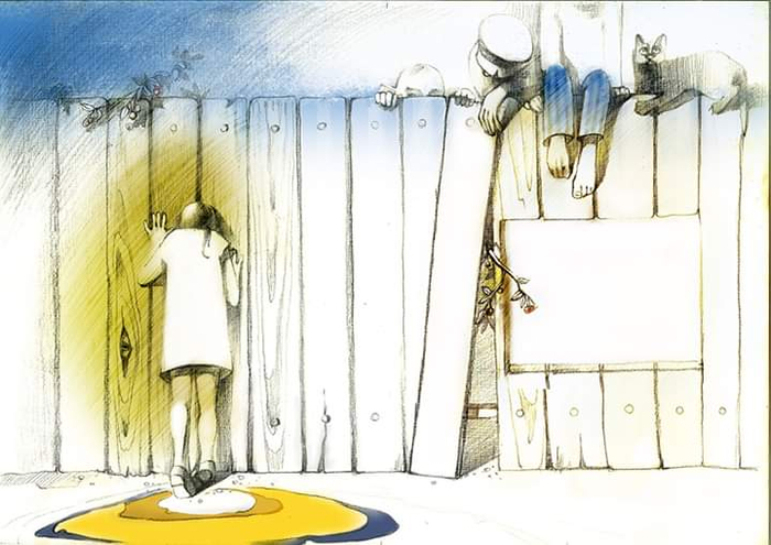 Женя заблудилась