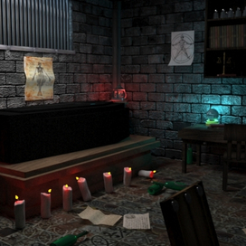 комната вампира