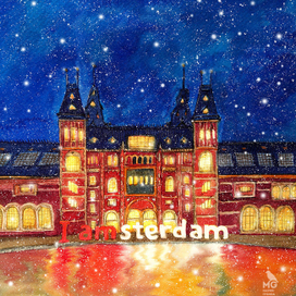 Новогодний Амстердам 