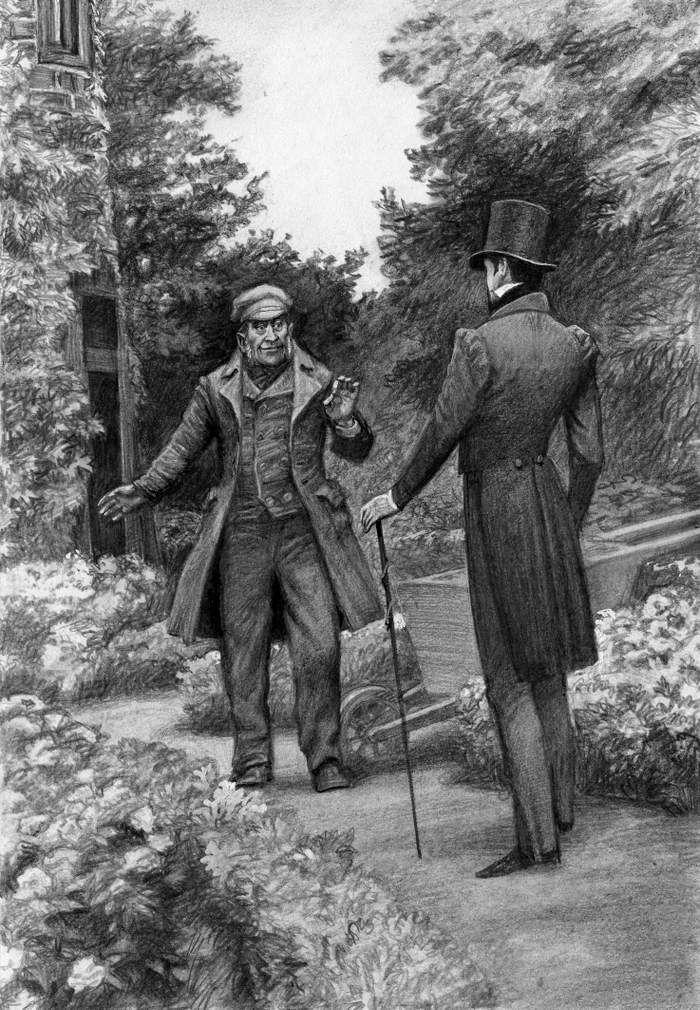 А.Дюма. Граф Монте-Кристо. Способ избавить садовода от сонь, поедающих его персики.