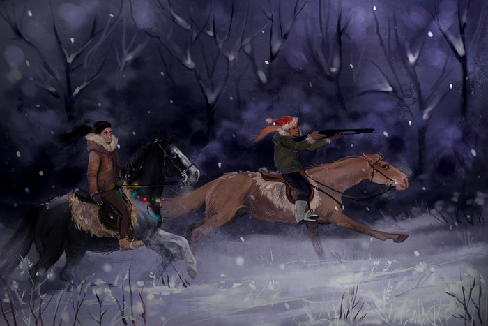 Зимняя прогулка