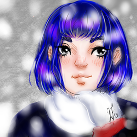 Одна из первых работ на гп