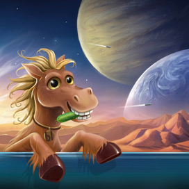 лошадь марсианка